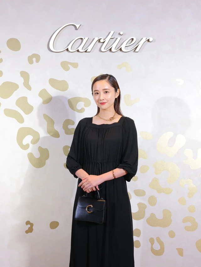 「カルティエ 銀座4丁目ブティック」オープニングイベントの堀田真由