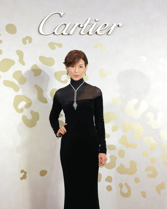 「カルティエ 銀座4丁目ブティック」オープニングイベントの鈴木保奈美