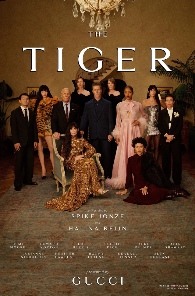 グッチ新章 デムナ初コレクション「La Famiglia」と短編映画「The Tiger」プレミア