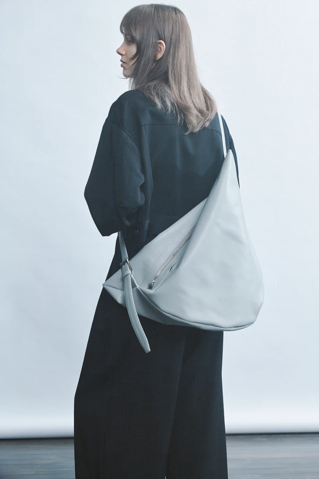 ヨウジヤマモト discord Yohji Yamamoto ROUND SHOULDER L GRAY