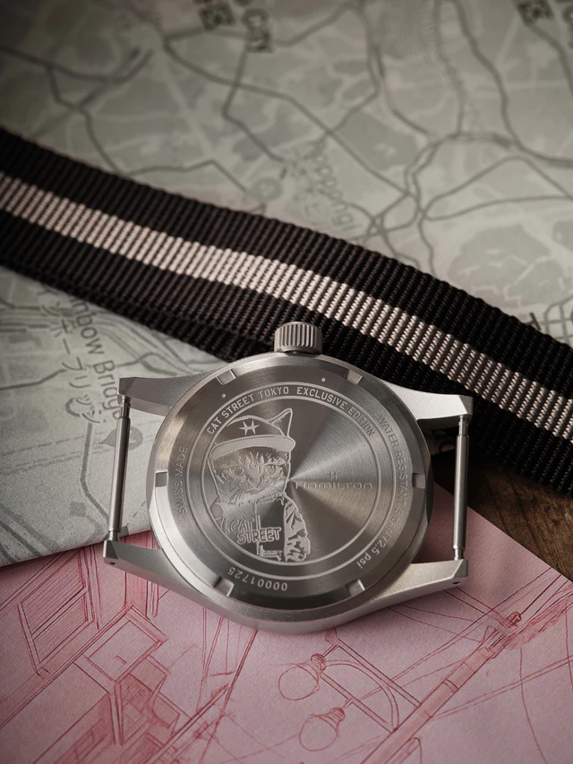 ハミルトンの定番カーキ フィールド メカに、特別版「キャット