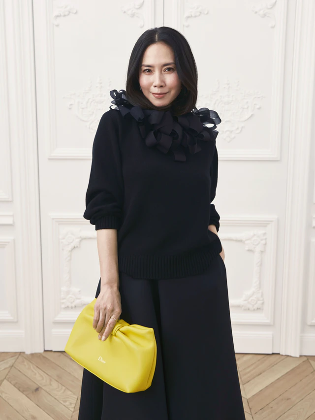 ディオール2026年春夏ショーに中谷美紀とジミンが登場、輝きを添えるジュエリーに注目