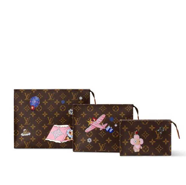 ルイ・ヴィトン：トリオ·ポッシュ·トワレ モノグラム·キャンバス