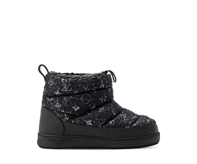 ルイ・ヴィトン：LV クラウド アンクルブーツスニーカー モノグラム·ツイード