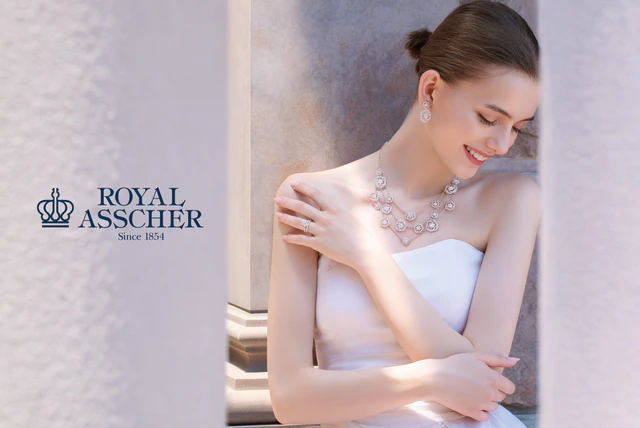 ロイヤル・アッシャーが「ブライダルフェア」を開催、純プラチナを用いた新作リングを発表