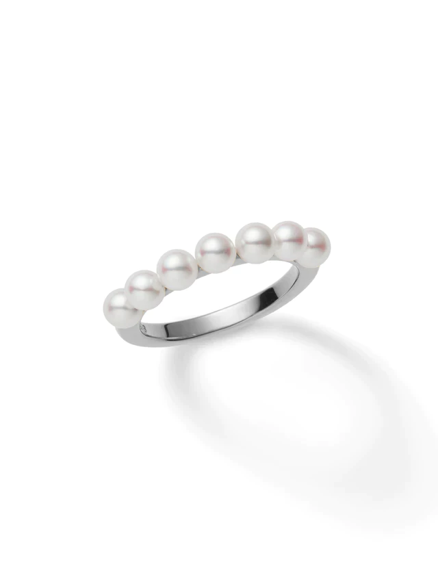 ミキモト リング アコヤ真珠・WGK18製