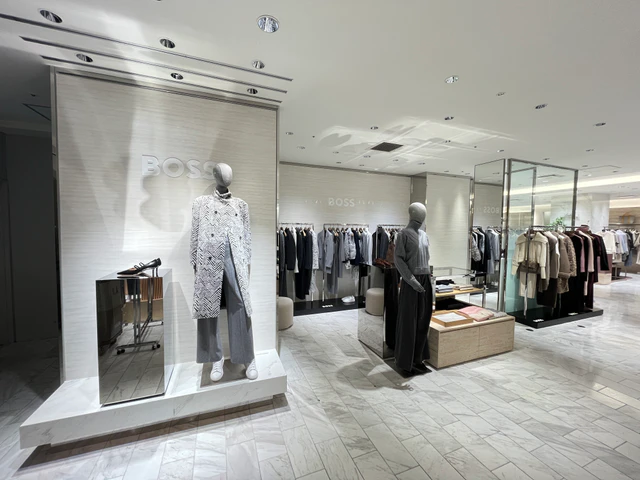 BOSSが伊勢丹新宿店でウィメンズ POP-UPを開催、2025秋冬のテーラリング美学を体感