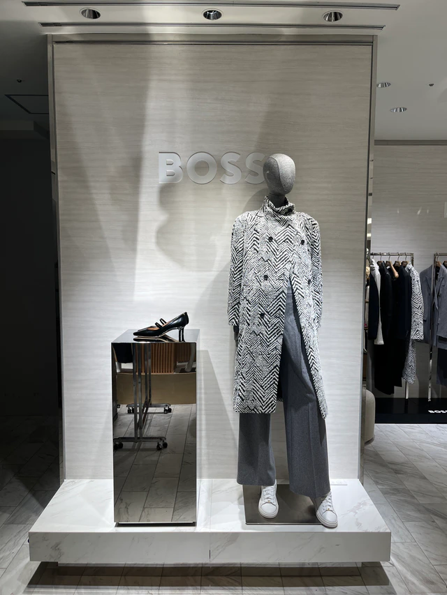 BOSSが伊勢丹新宿店でPOP-UP STOREを開催、時代を超えるエレガンスを提案