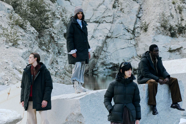 カナダグースが全国4都市9拠点でポップアップ開催、冬の街に品格と機能を届ける体験空間