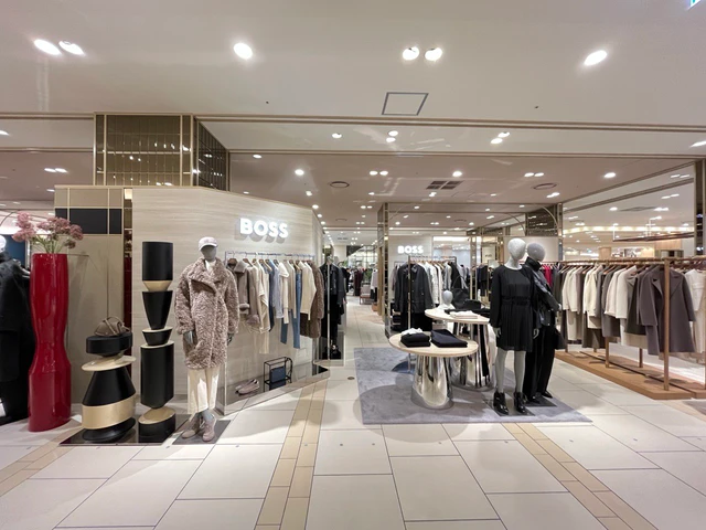 ヒューゴボス「BOSS」ウィメンズショップ 梅田阪急が新たにリニューアルオープン