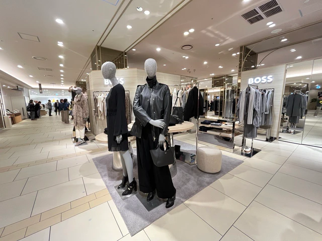BOSS ウィメンズ 梅田阪急がリニューアル　テーラリングの美学を体現する新空間へ