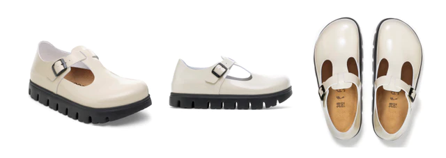 ビルケンシュトックのアーカイブが進化、Tストラップ「PARIS」がチャンキーソールで再解釈