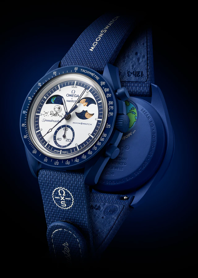 Swatch MISSION TO EARTHPHASE – MOONSHINE GOLD /SO33N704L