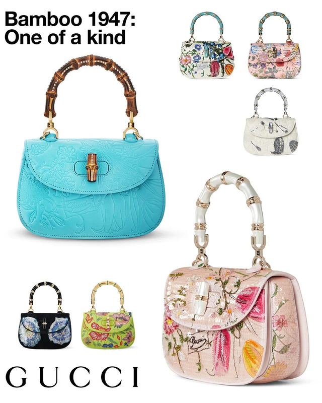 グッチが銀座で披露する芸術の極み、一点ものの「Gucci One of a Kind Bamboo 1947」誕生