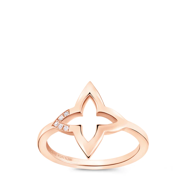 ルイ・ヴィトン:リング オンブレ ブロッサム(ピンクゴールド×ダイヤモンド) ピンクゴールド(18kt)