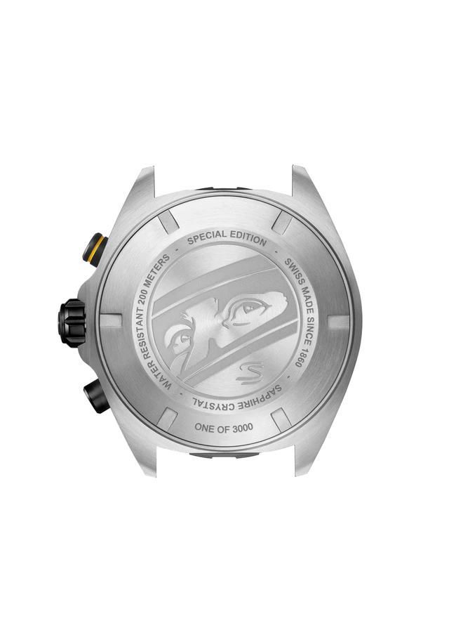 タグ・ホイヤー フォーミュラ1 クロノグラフ x セナ 43 mm 裏面