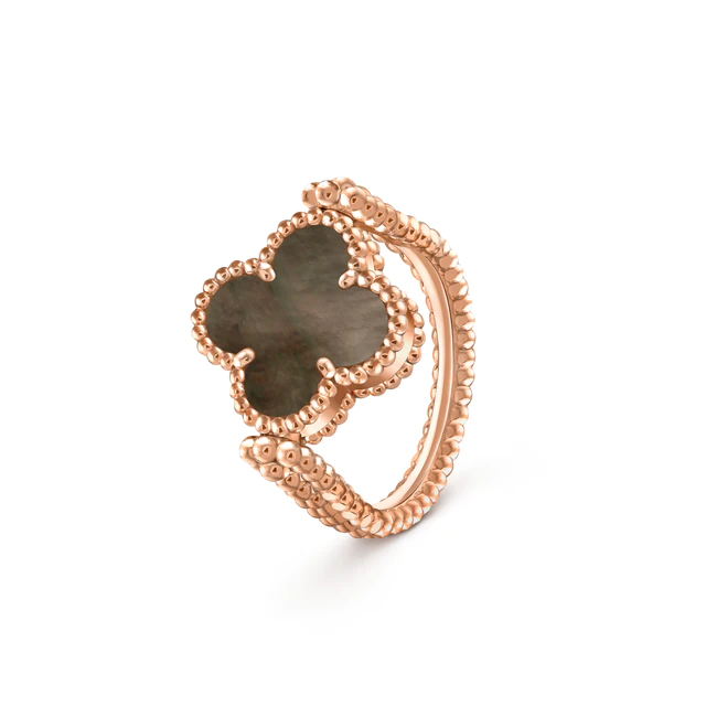 ヴァンク リーフ＆アーペル ヴィンテージ アルハンブラ リバーシブル リング