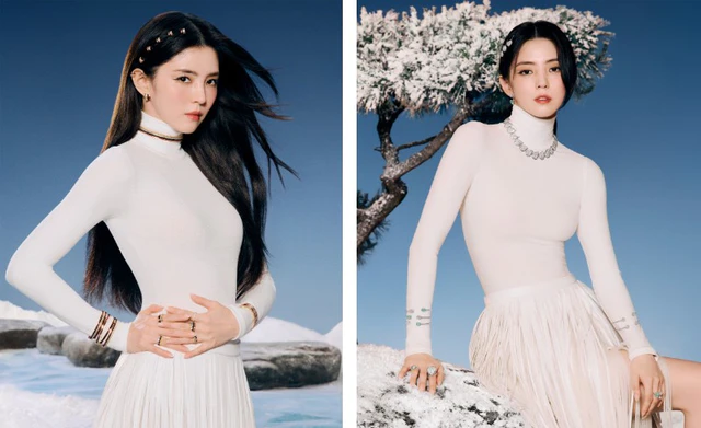 ブシュロン、世界のアンバサダーが集うホリデーキャンペーン「WINTER WONDERLAND」で冬の輝きを表現