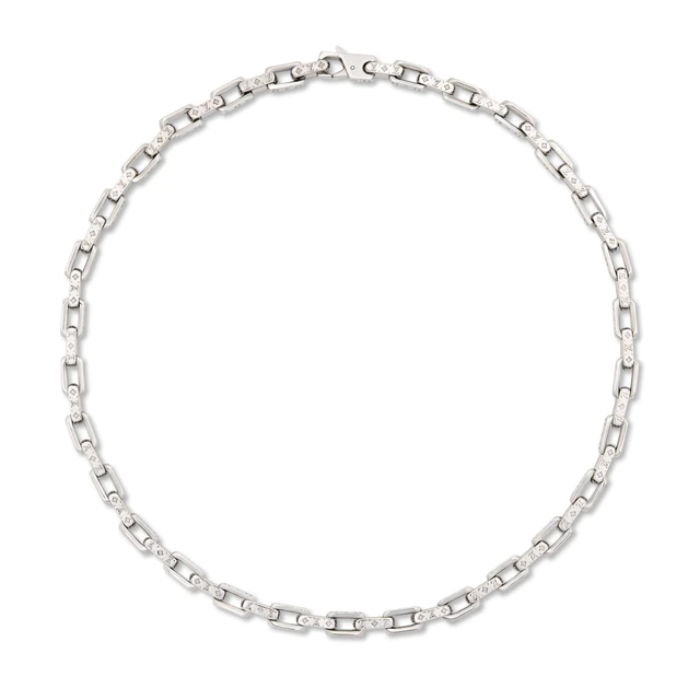 ルイ・ヴィトン：ネックレス·ミニ モノグラム チェーン ステンレススティール