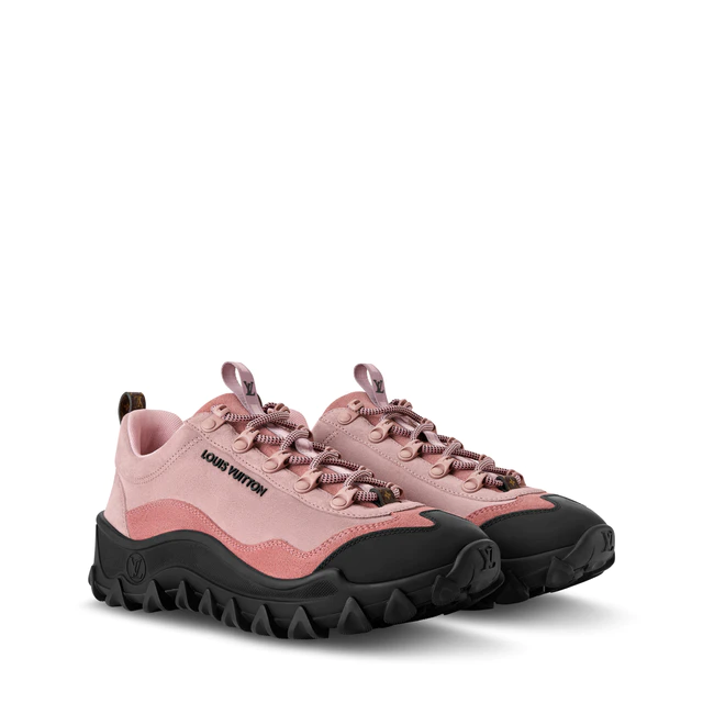 ルイ・ヴィトン:LV ラッシュ エクスプローラー スニーカー スエードカーフレザー