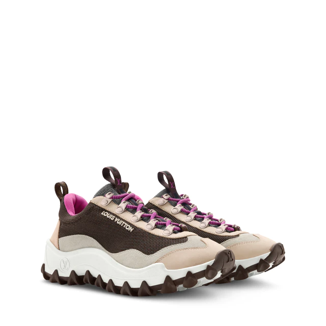 ルイ・ヴィトン:LV ラッシュ エクスプローラー スニーカー ナイロンメッシュ