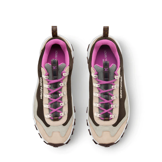 ルイ・ヴィトン:LV ラッシュ エクスプローラー スニーカー ナイロンメッシュ