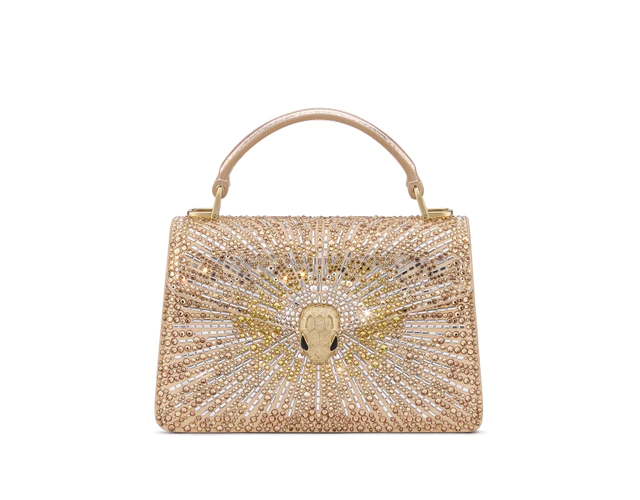 ブルガリ「セルペンティ」 バッグ ナッパレザー x クリスタル W19 x H11 x D5.5cm