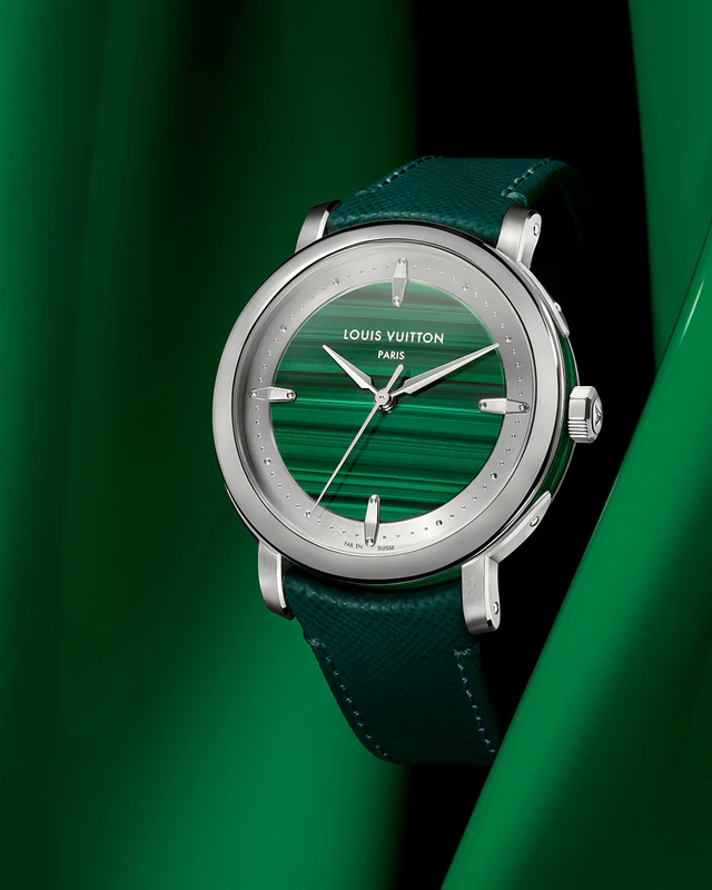 ルイ・ヴィトン「エスカル」、ターコイズとマラカイトを纏うリミテッドエディションとサフィアーノストラップの美学