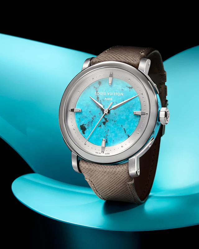 ルイ・ヴィトンのウォッチ「エスカル」、ターコイズとマラカイト×サフィアーノで完成する洗練のリミテッドエディション
