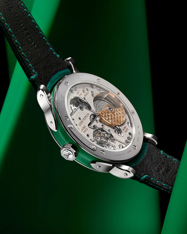 ルイ・ヴィトン エスカル リミテッドエディション、ストーンケースと自動巻きキャリバーLFT023の調和