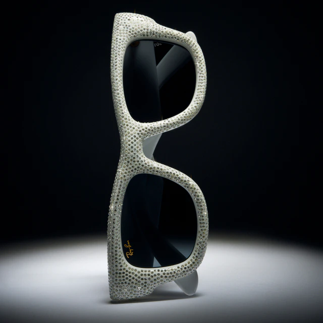 レイバン × #エイサップ・ロッキー WAYFARER PUFFER CRYSTAL PAVÉ EDITION