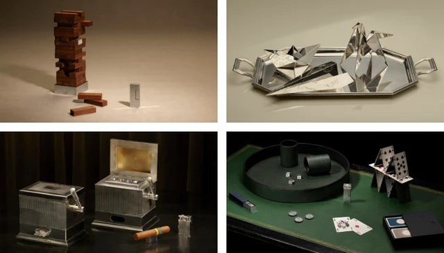 ダンヒルのホリデーギフトガイド、テーブルライターやレザー小物で楽しむ上質なホームタイム