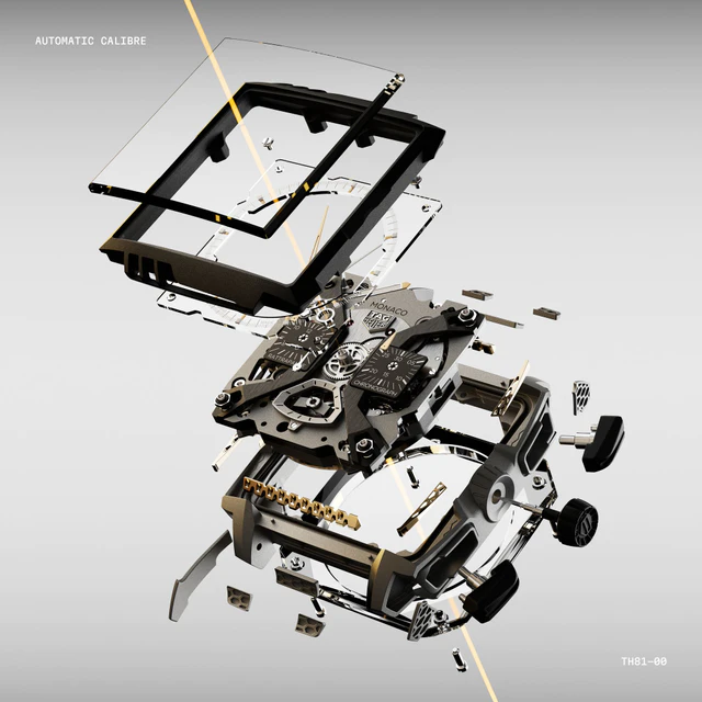 タグ・ホイヤー モナコ スプリットセコンド クロノグラフ エア 1、軽量ムーブメントとラトラパンテ機構が拓く新時代