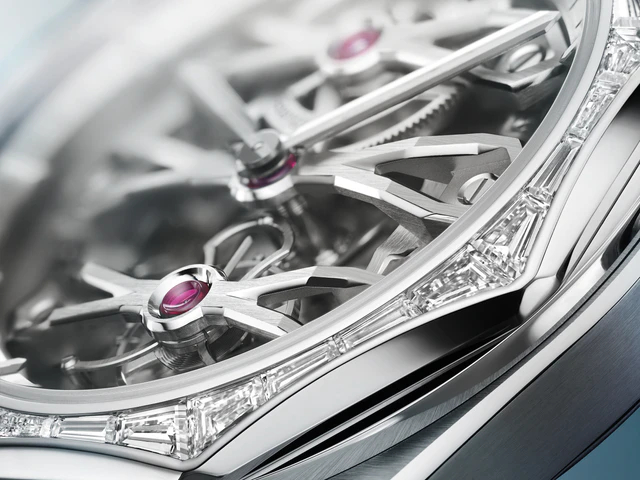 ジラール・ペルゴ ロレアート スリー・ゴールド ブリッジ、GP09620キャリバーと3本ブリッジが魅せる機械式美学