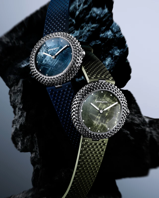 ジェラルド・ジェンタ「ジェンティッシマ ウルサン 41」、メテオライトダイアルで進化するシーアーチンウォッチの現在形