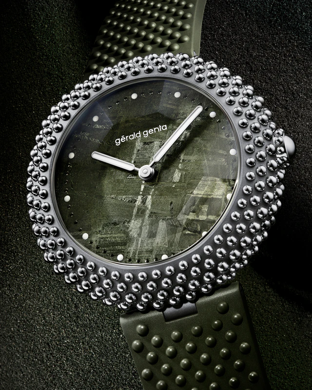 ジェラルド・ジェンタ「ジェンティッシマ ウルサン 41」、ウニのフォルムと宇宙由来のメテオライトが融合した唯一無二のタイムピース