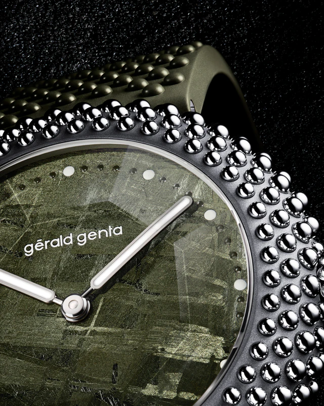 ジェラルド・ジェンタ「ジェンティッシマ ウルサン 41」、メテオライトダイアルとビーズ装飾で更新するコンテンポラリーデザイン