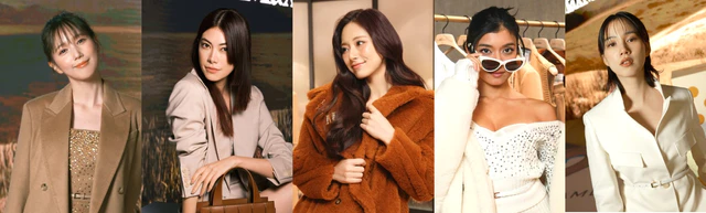 ックスマーラ「THE CAMEL, timeless」、TWICEツウィやのん、本田翼らが祝福するキャメルポップアップストア