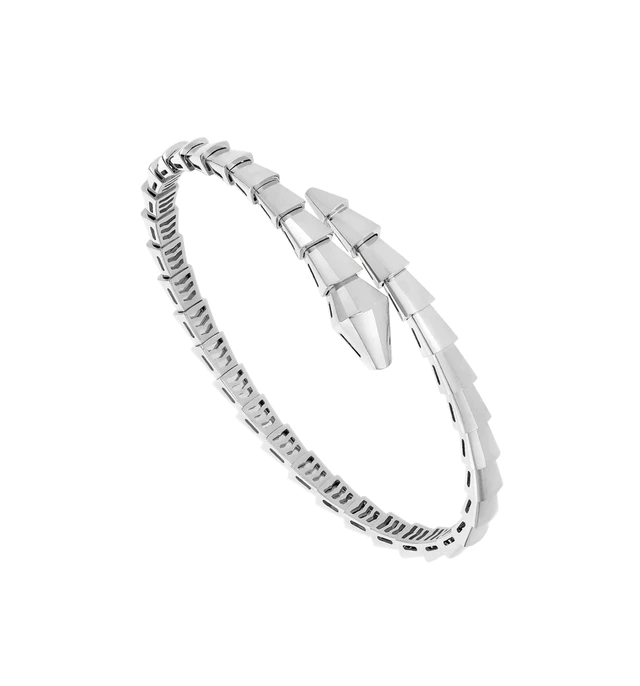 ブルガリ「セルペンティ ヴァイパー」 ブレスレット WG