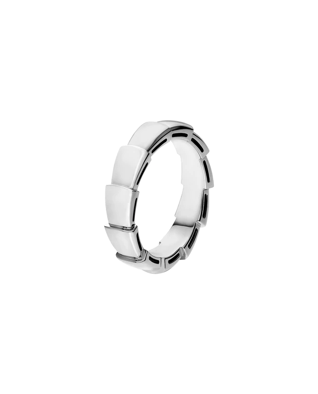 ブルガリ「セルペンティ ヴァイパー」 リング WG