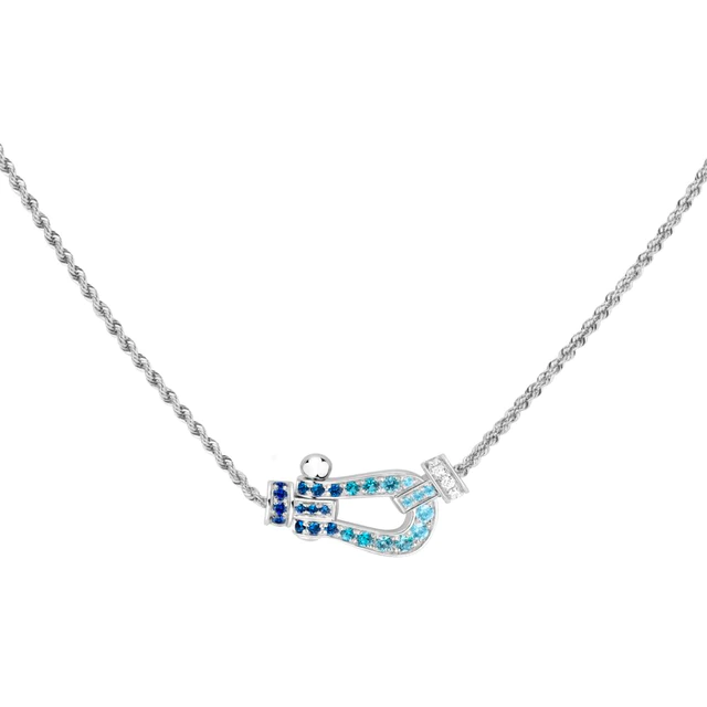 フレッド グランドオープン「フレッドブティック 西武池袋本店」 日本限定商品：フォース10 ブルーシェード ネックレス ミディアムモデル