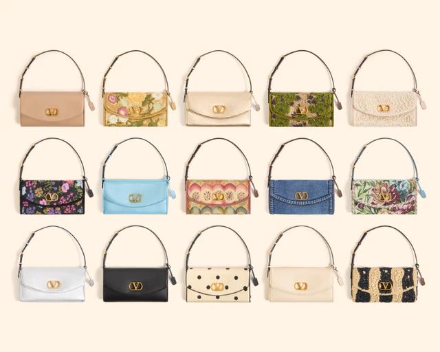 ヴァレンティノ ガラヴァーニ「ドゥ ヴェイン」、27種類のバリエーションとパーソナライズがかなえるコレクタブルバッグ