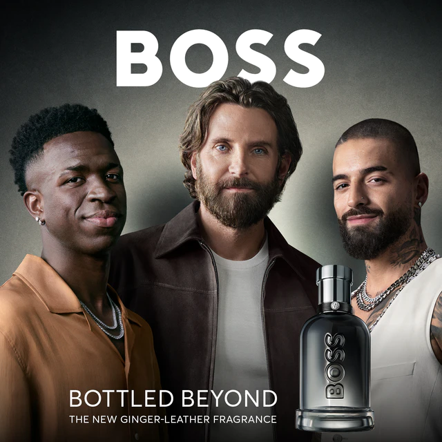 ブラッドリー・クーパーらが纏うBOSS「BOSS Bottled Beyond」、ダブルBボトルに宿る二重性の美学