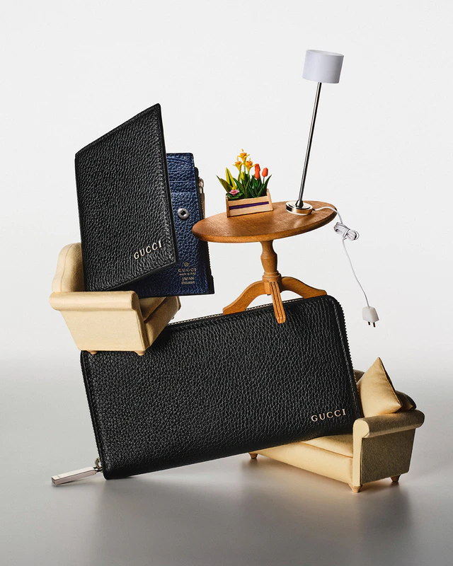 グッチが提案する12月ラッキーデー、日本限定バイカラー財布と刻印サービスで整えるニューイヤー準備