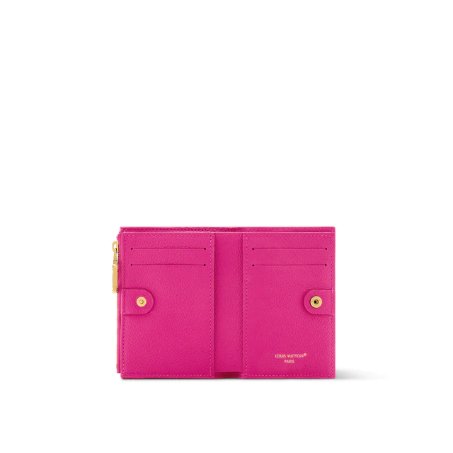 ルイ・ヴィトン：ポルトフォイユ·リサ　カウハイドレザー　内観