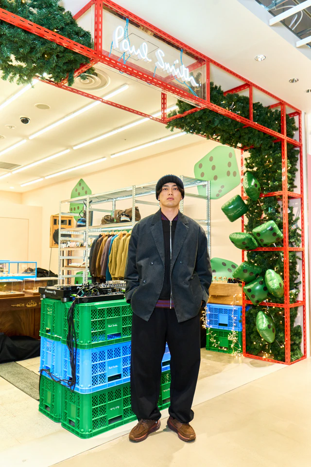 渋谷PARCO6周年イベントレポート、ポール・スミス2025ホリデーとPS Paul Smithカプセルコレクションがつくる特別な夜