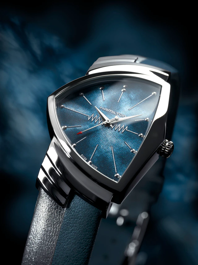 ハミルトン「ベンチュラ SHIBORI」、日本の伝統技術と最先端3Dプリントが出会うタイムピース、ハミルトンストア 東京 キャットストリート限定