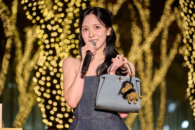 MINAが彩る表参道 フェンディ イルミネーション 2025、フェンディ イエローに包まれるホリデーナイト