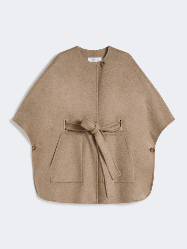 マックスマーラ カシミアケープ