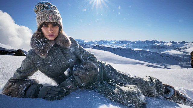 モンクレール グルノーブル2025年秋冬、アルプスで撮影したキャンペーンと日本発テクニカルデニムの物語